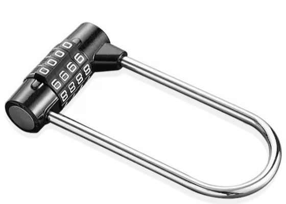 4 ψηφία U σχήμα μαντήλα MTB Cycle Lock συνδυασμός