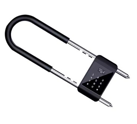 Έξυπνο δακτυλικό αποτύπωμα σε σχήμα U Padlock USB φόρτιση Υψηλή ασφάλεια